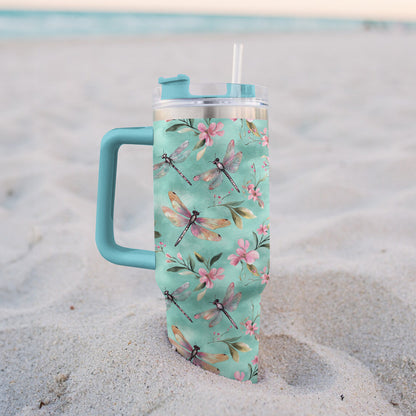 Spheregoods Tumbler Dragonfly Days of Summer
