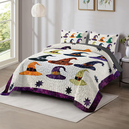 Spheregoods All Season Quilt 3-Piece Set Witch