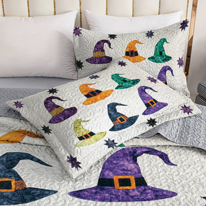 Spheregoods All Season Quilt 3-Piece Set Witch